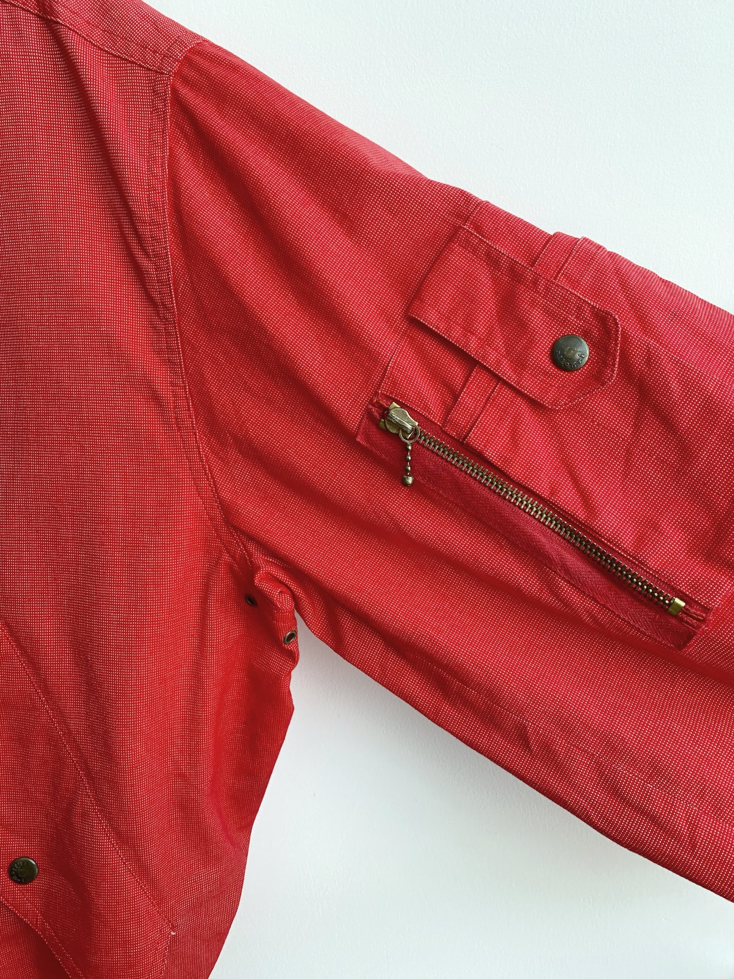 1980s ALLEGRI COTTON BOMBER JACKET.