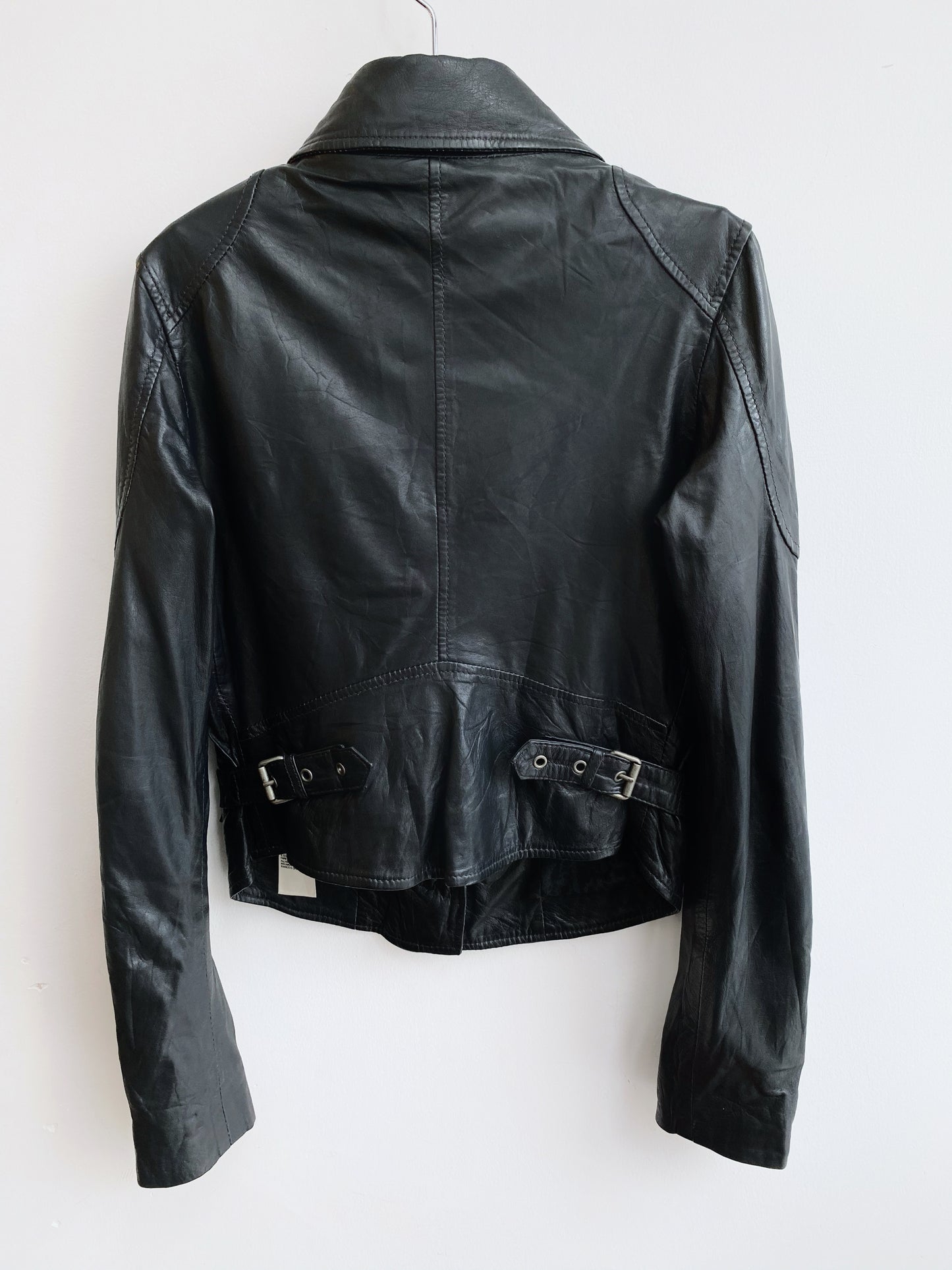 2000s Diesel — Lamb Leather Jacket.