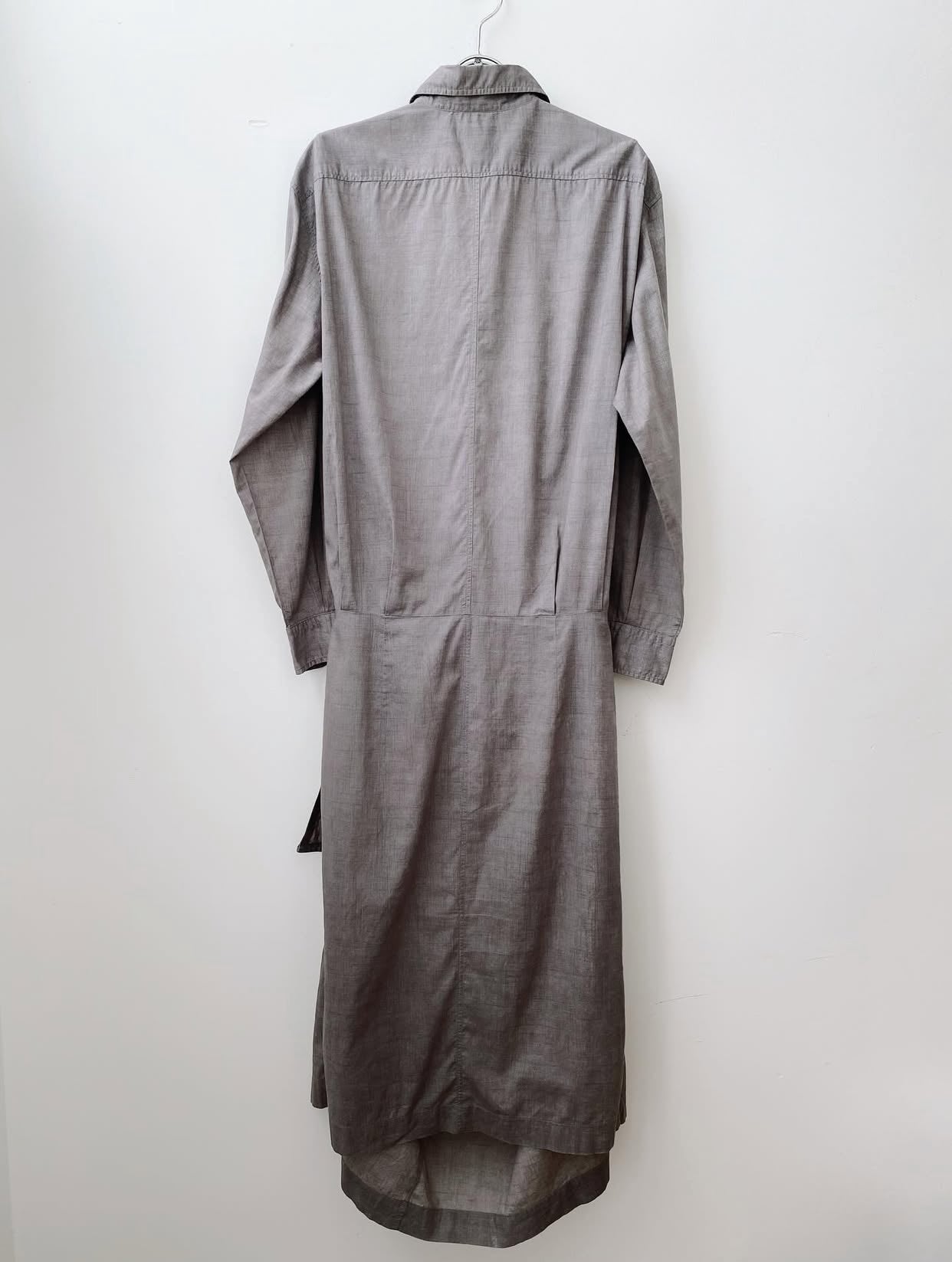 Dries Van Noten – Shirt Dress with Transformable Draping.