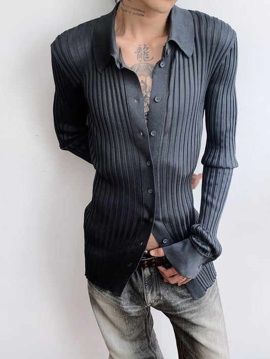 Bottega Veneta Spring/Summer 2020 — Silk Ribbet Slim Fit Shirt.