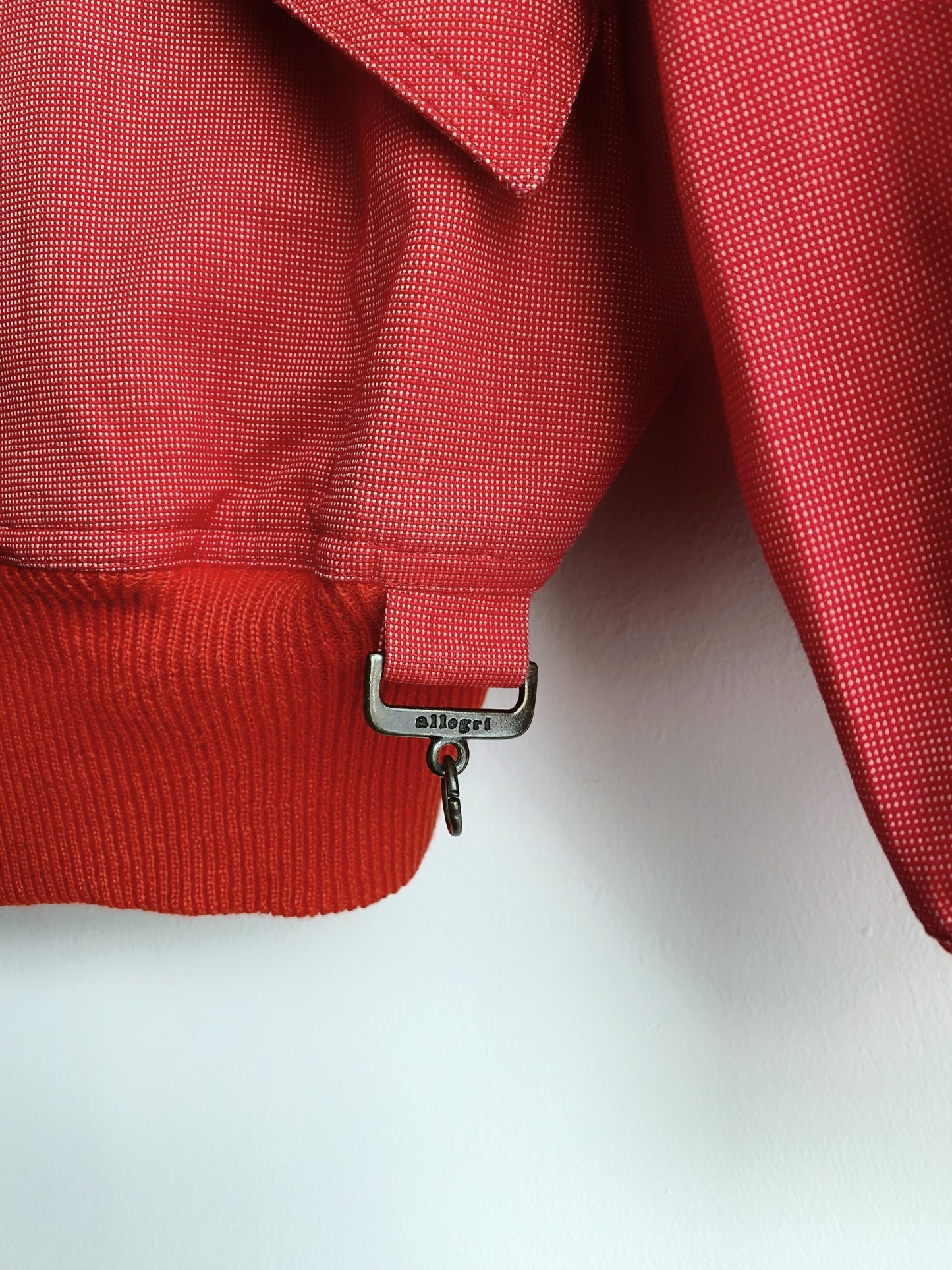 1980s ALLEGRI COTTON BOMBER JACKET.