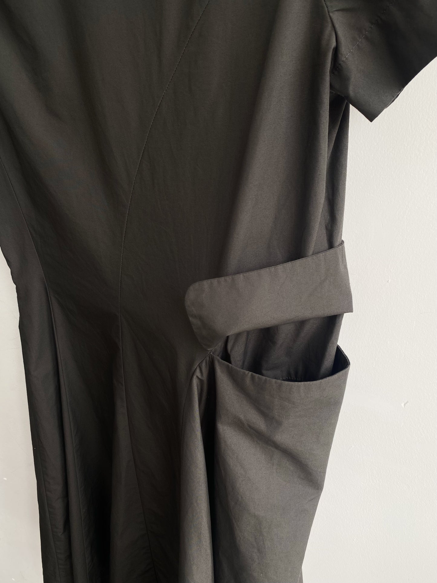 Vivienne Westwood — Asymmetry in motion dress.