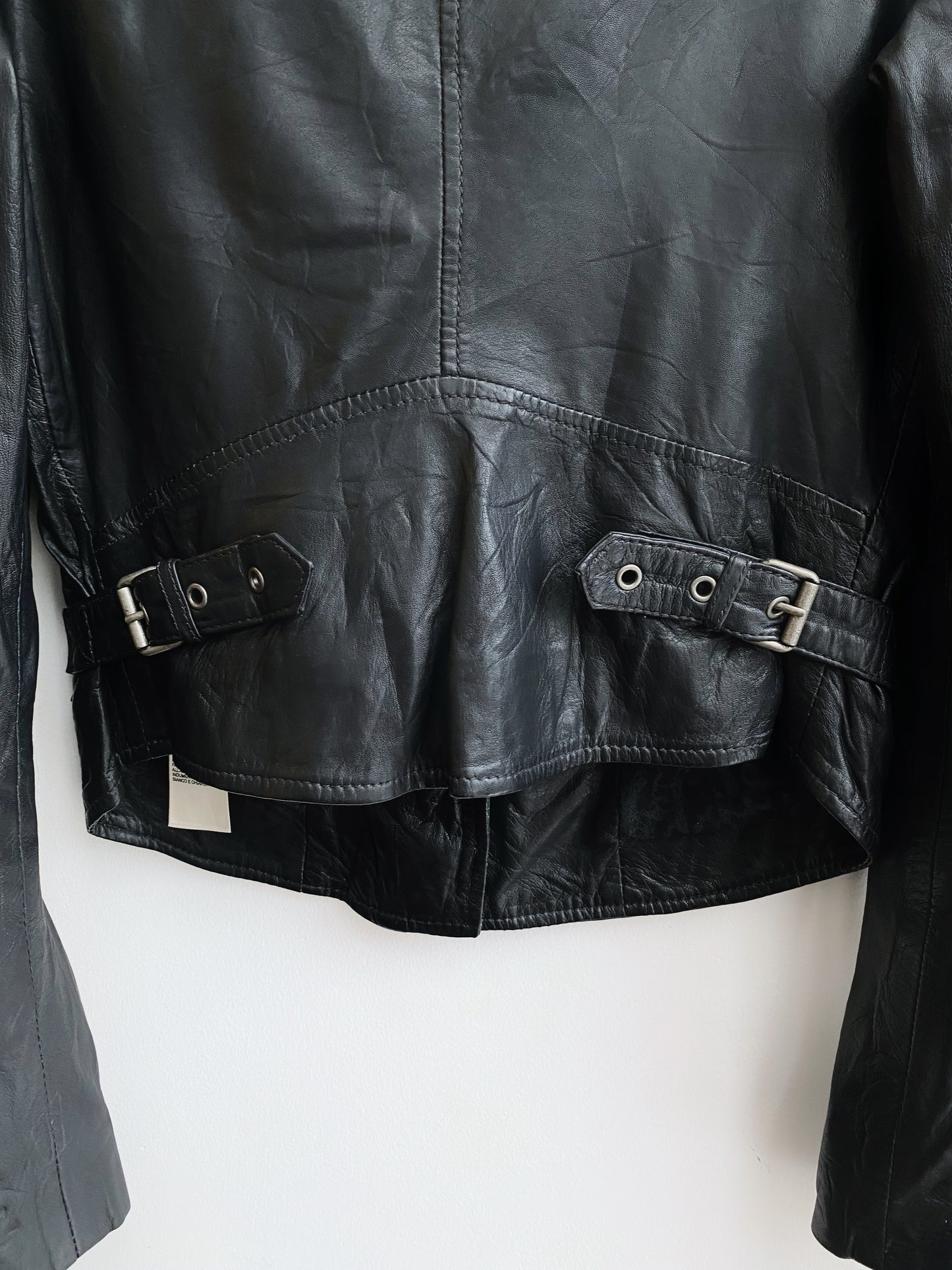 2000s Diesel — Lamb Leather Jacket.