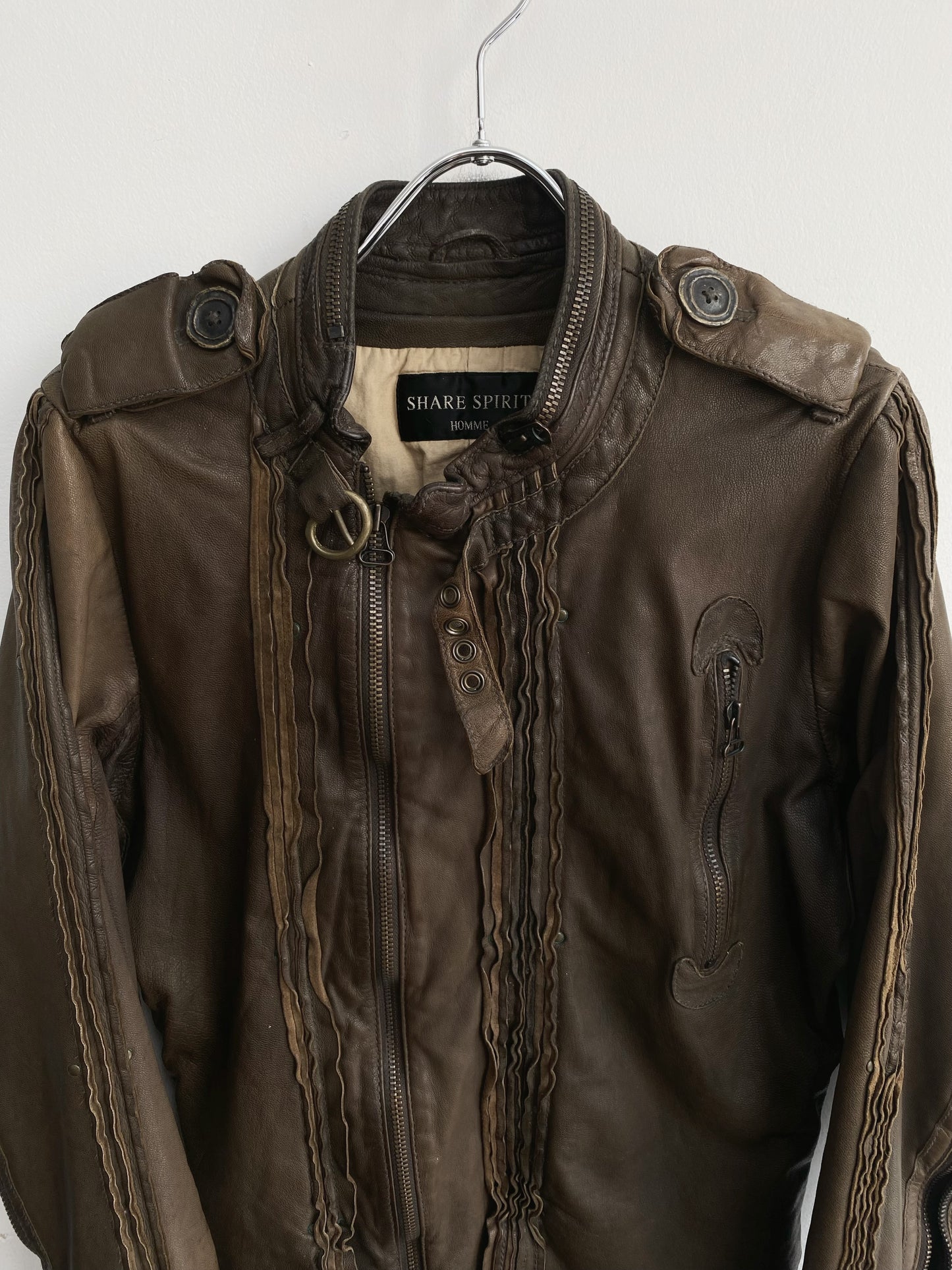 Share Spirit Leather Jacket.