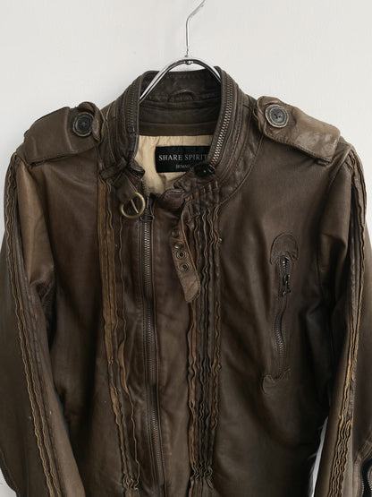 Share Spirit Leather Jacket.