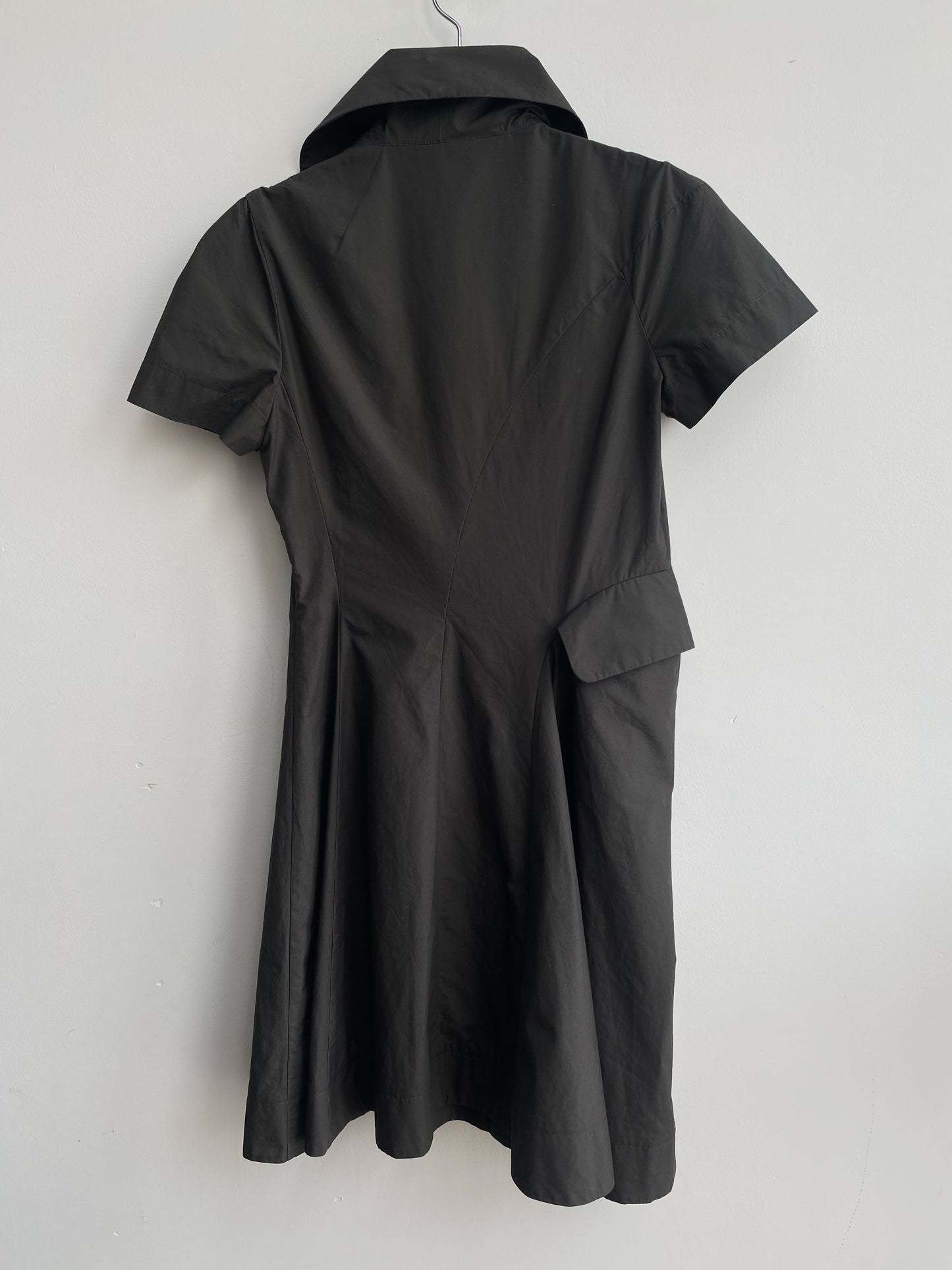 Vivienne Westwood — Asymmetry in motion dress.
