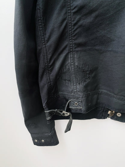 2000s Diesel – 2Way Zip Devastated Jacket.