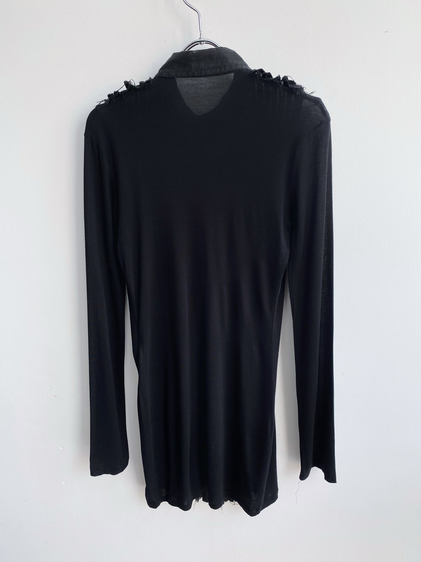 Yohji Yamamoto Femme SS2015 Mainline Long Shirt.