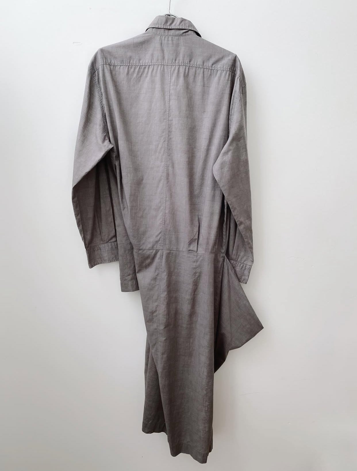 Dries Van Noten – Shirt Dress with Transformable Draping.