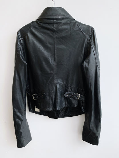2000s Diesel — Lamb Leather Jacket.