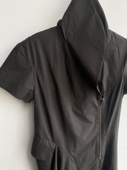Vivienne Westwood — Asymmetry in motion dress.