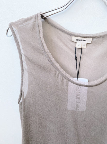 Helmut Lang — Asymmetrical Silk Blouse.