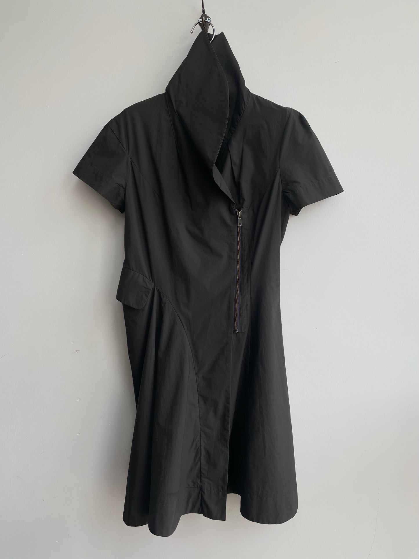 Vivienne Westwood — Asymmetry in motion dress.