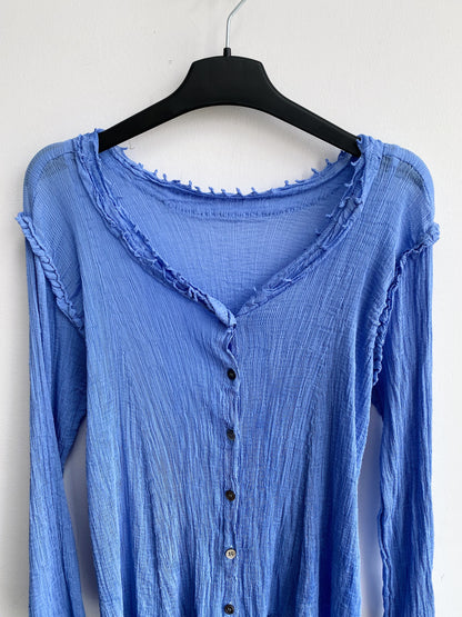 ISSEY MIYAKE ME SPRING SUMMER 2019 PLEATED SHIRT.
