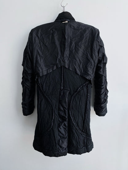 COMME DES GARCONS MAINLINE SS2017 LAYERED DEFORMATION COAT.