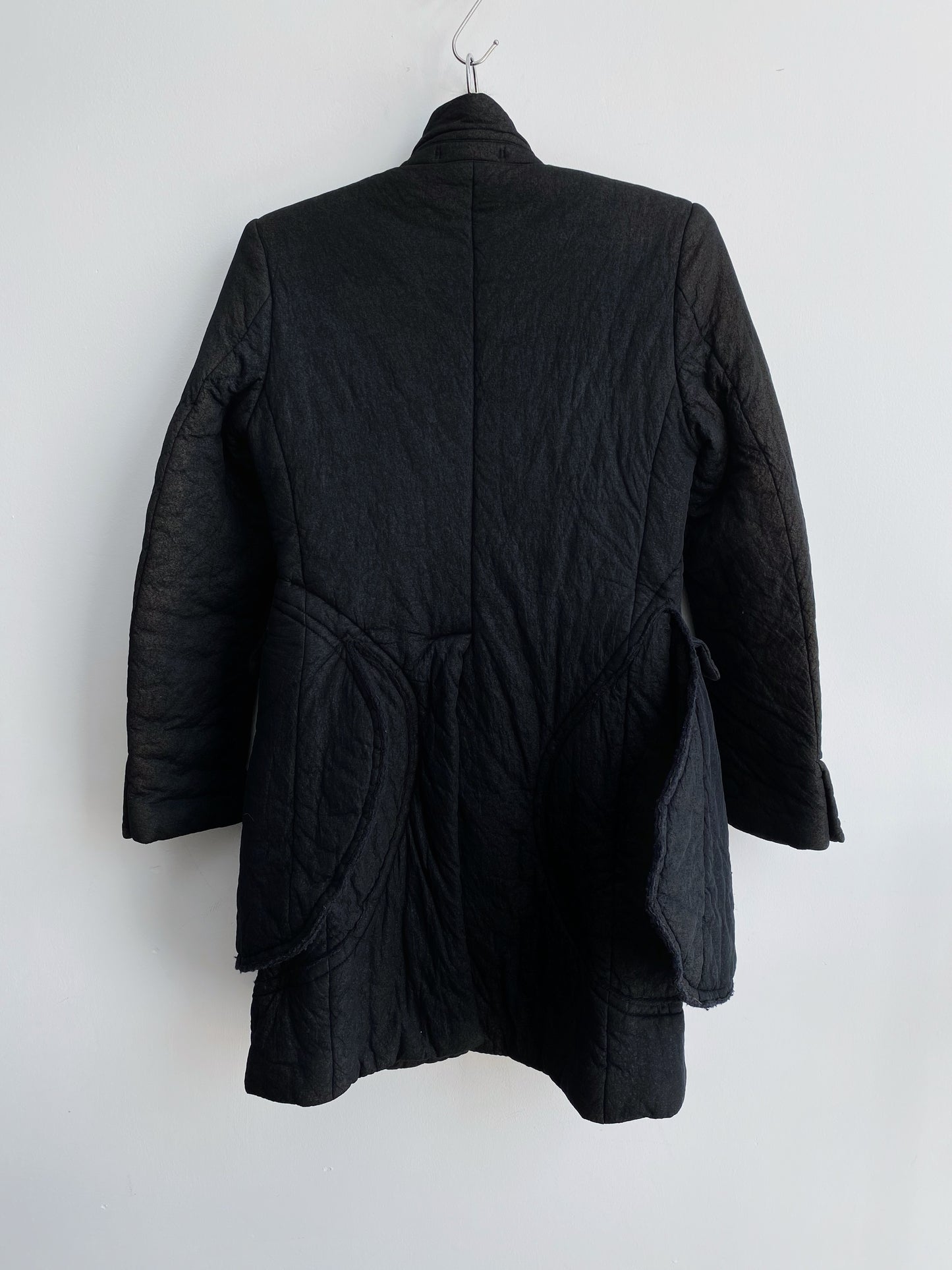 COMME DES GARCONS MAINLINE SS2017 LAYERED DEFORMATION COAT.