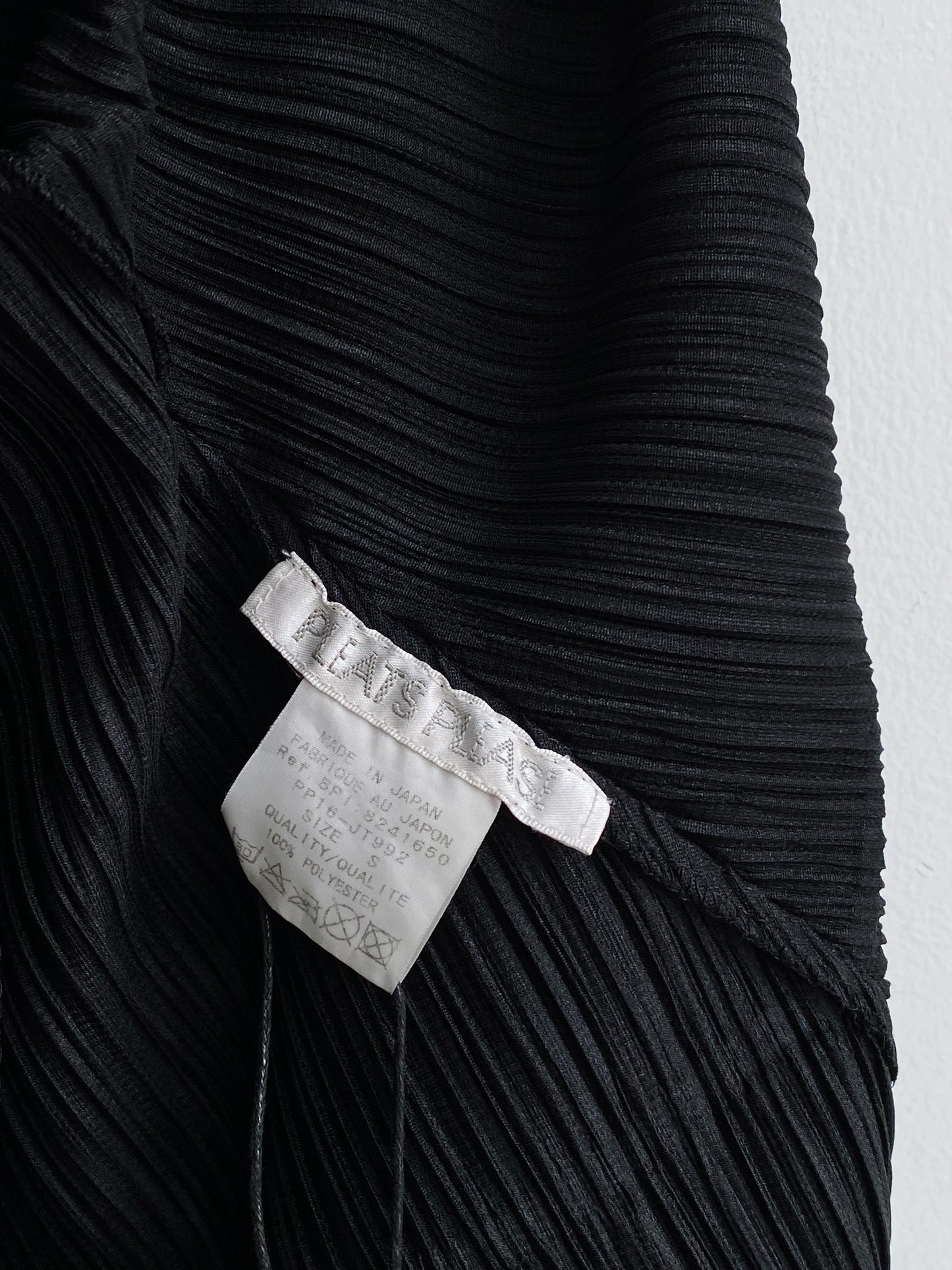 Issey Miyake Pleats Please Spring 2011 Black Top.
