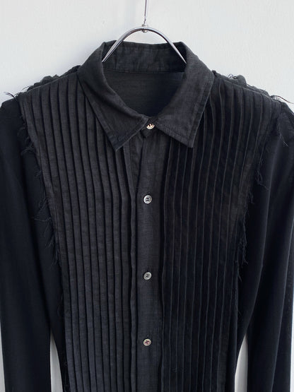 Yohji Yamamoto Femme SS2015 Mainline Long Shirt.