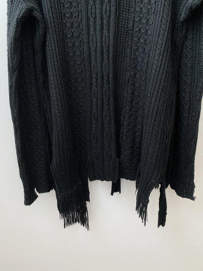 2000s 5351 Pour Les Hommes — Handcrafted Patchwork Knit Long Sleeve.
