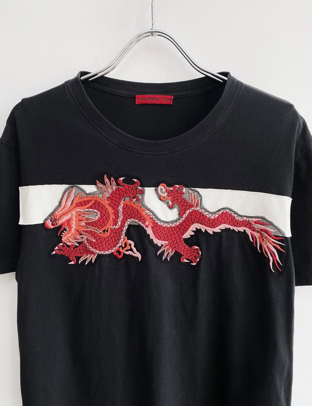 Vivienne Tam — Sample ss2011 iconic dragon boxy shirt.