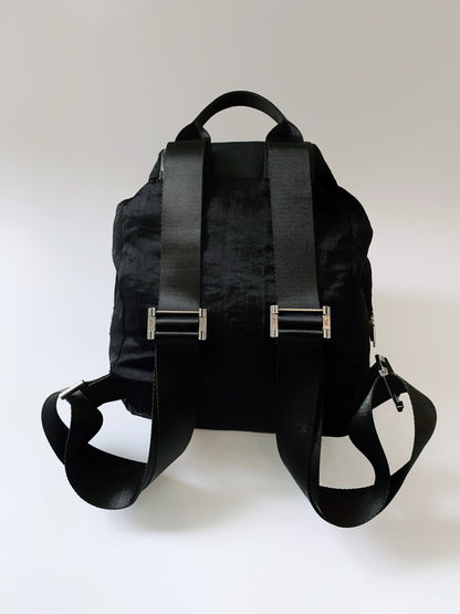 Diesel Leather — Trimmed Backpack.